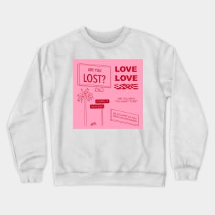 Aesthetic art doodles Crewneck Sweatshirt